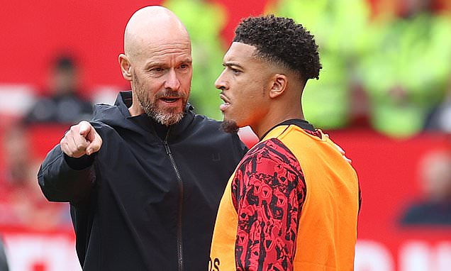 1694424141 165 Man United news LIVE Jadon Sancho is set for showdown