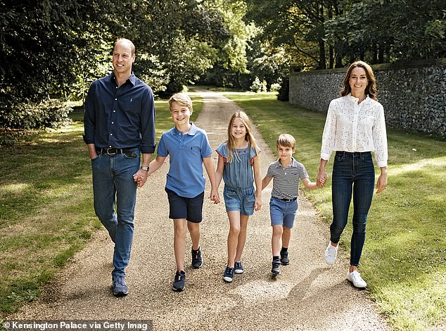 William and Kate, together with their children Prince George (10), Princess Charlotte (8) and five-year-old Prince Louis, want to become 'the future of the monarchy', a source claims