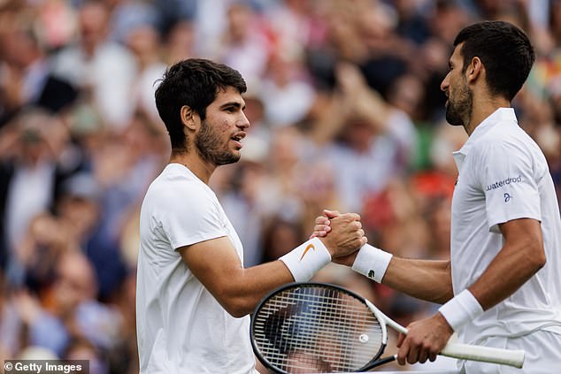 Djokovic has been questioned about his retirement since his Wimbledon loss to Carlos Alcaraz