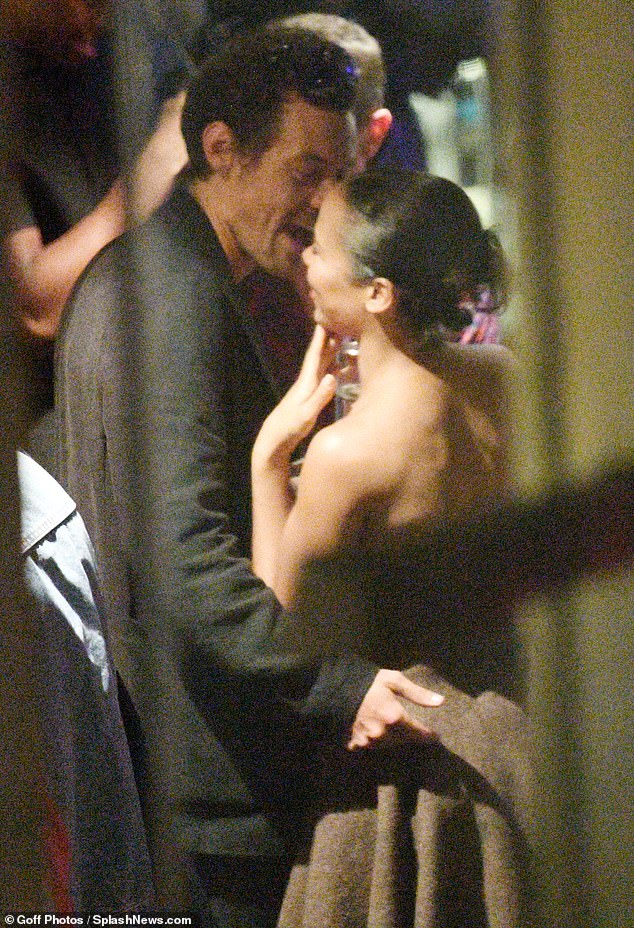 Romance: It comes after Harry secretly attended the press night of the actress's new play The Effect and the pair were seen getting very close at the post-show party