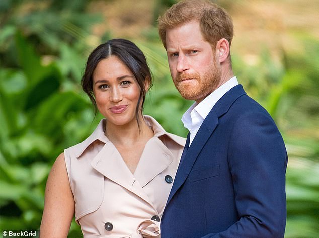 Harry is 'very different' when he claims to be a body language expert without Meghan (pictured together).