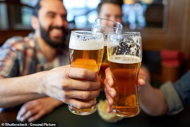 Alcohol Change UK says drinking 14 units a week or less will keep the risk of cancer low