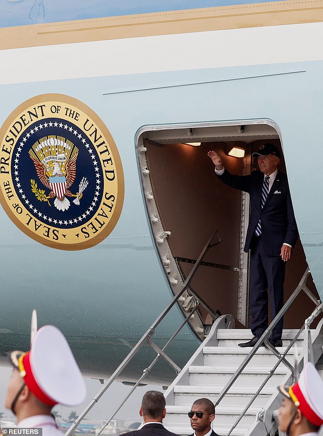 Meanwhile, President Joe Biden is spending the day flying back from Vietnam with a two-hour layover in Alaska, where he will meet with military personnel and first responders.  This is the first time a president has spent September 11 outside of Washington DC or the three crash sites