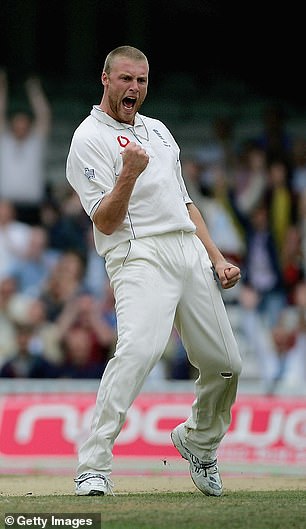 One of the great all-rounders, Flintoff was an iconic symbol of the 2005 Ashes-winning side