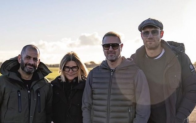 Clare Pizey had become editor-in-chief of Top Gear in 2022 and was previously co-executive producer (Pizey is second from left in the photo with presenters Flintoff, right, Paddy McGuinness and Chris Harris, left).  She is about to leave, which creates new uncertainty about the future