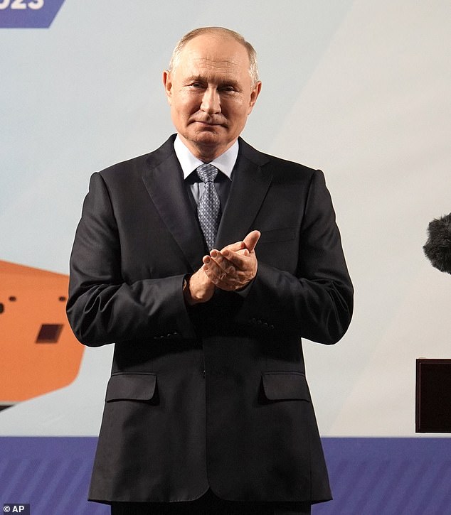 Putin, photographed today in Russia's far eastern region of Primorsky Krai, missed this year's meeting in the Indian capital New Delhi, avoiding potential political tensions and any risk of criminal detention.