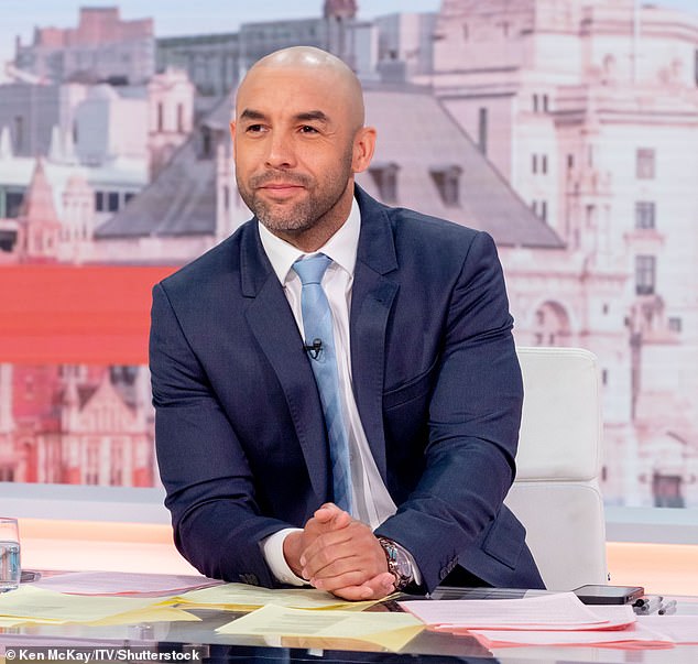 Main man: The presenter is known to millions thanks to his role as Good Morning Britain weatherman and part-time presenter