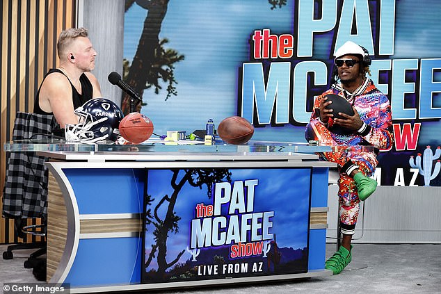 Pacman is a regular guest on Pat McAfee's show, which recently moved to ESPN