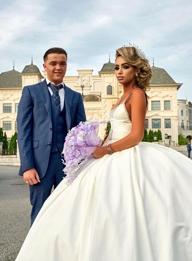 The couple married on May 16 at Legacy Castle in New Jersey.  Purcell and Murphy are both from Great Britain