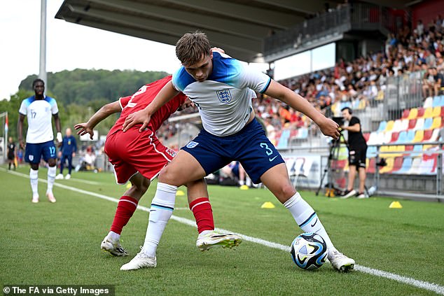 Callum Doyle, another Under-21 debutant, also managed to get on the scoresheet