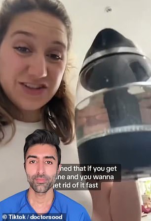 The Maryland doctor made a duet with another user's video of them using the hack