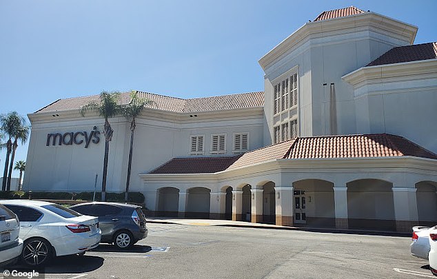 This Macy's in LA's Northridge Mall isn't the first Macy's in the city to be targeted by robbers.  The Santa Anita Mall store was also robbed of perfume in August