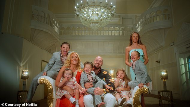 Busy: The docuseries followed the heavyweight champion as he left the ring and tried to embrace retirement with his family, including his wife, Paris, father, John and his six children