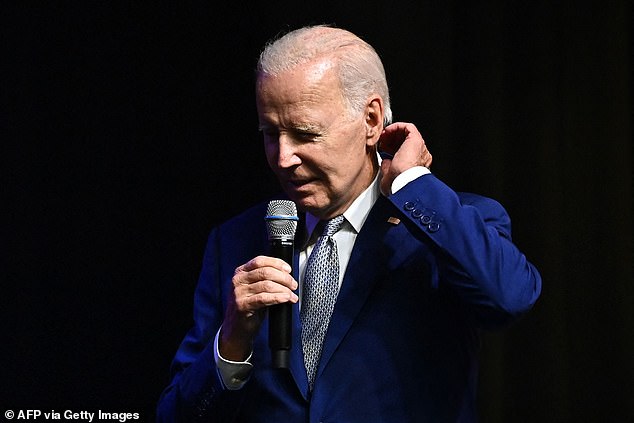 Meanwhile, Biden held a bizarre news conference in Vietnam before heading to Anchorage, Alaska, where he marked 9/11 with troops during a refueling stop at a military base.