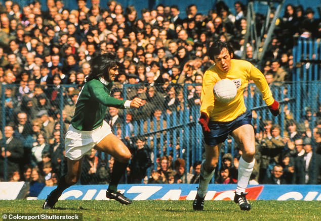 The British Home Championship consisted of a galaxy of stars including Banks (right) and George Best (left)