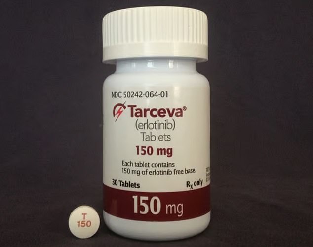 Generics of the lung cancer drug Tarceva (pictured) can be purchased for about $70 per month.  CVS, Cigna and UnitedHealth pay approximately $2,050, $4,400 and $550 respectively