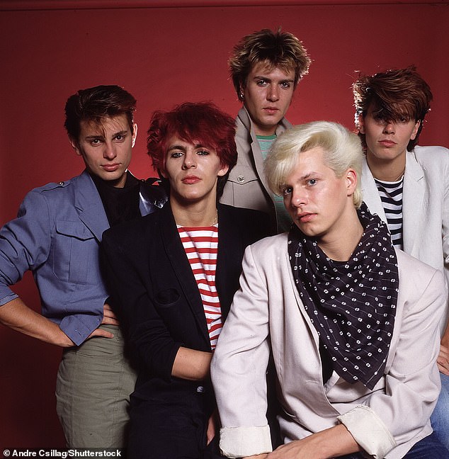 She has revealed that the worst interview she ever gave was with rock band Duran Duran (LR Duran Duran's Roger Taylor, Simon Le Bon, Andy Taylor and John Taylor in 1981)