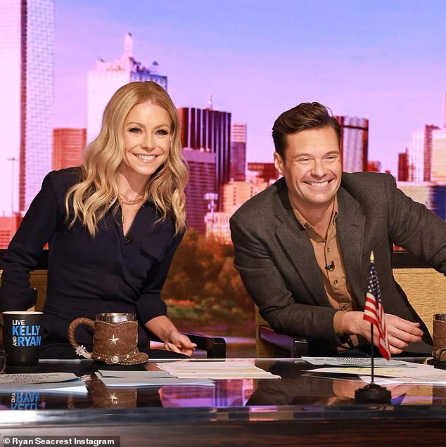 Previous co-host: Ripa previously co-hosted the show with Ryan Seacrest, who left the show in April