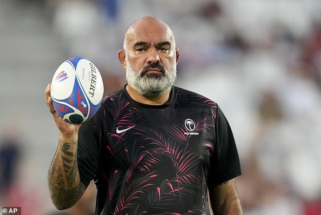 Fiji coach Simon Raiwalui (pictured) admitted his side felt they were not getting the green