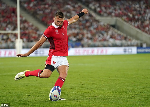 Wales flyhalf Dan Biggar (pictured) admitted it was a 'relief' to get the win as he delivered a matchday player on what would have been his late mother's birthday