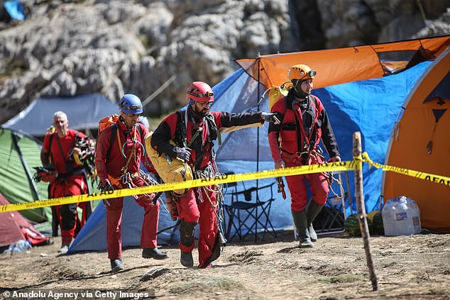 More than 150 rescuers from around the world worked on the rescue mission in Turkey's third deepest cave