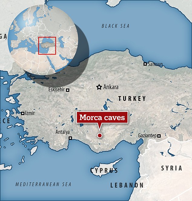 1694480326 876 American Mark Dickey rescued from a cave in Turkey after