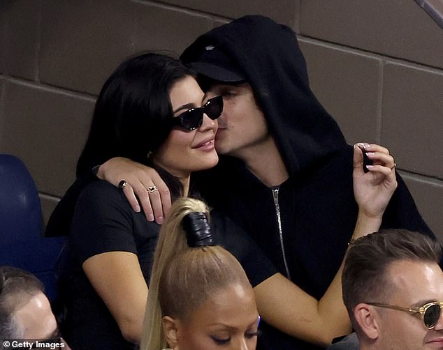 New couple Kylie, 25, and Timothée, 27, were spotted cozying up and locking lips while watching the men's singles final at New York's Arthur Ashe Stadium on Sunday.