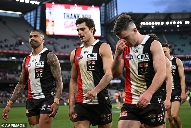 The playing group were shocked by the Membrey news on the day of their elimination final against GWS