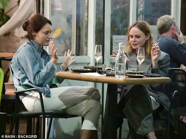 Kate is not alone.  Pictures emerged over the weekend of actress and screenwriter Phoebe Waller-Bridge and fashion designer Stella McCartney having lunch outside a chic central London restaurant with a bottle of champagne