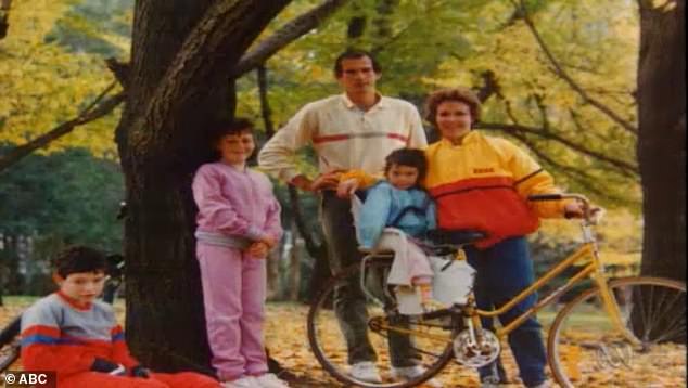 Bennett's daughter Beth (in pink) was the middle child of Wayne Bennett's three children with wife Trish