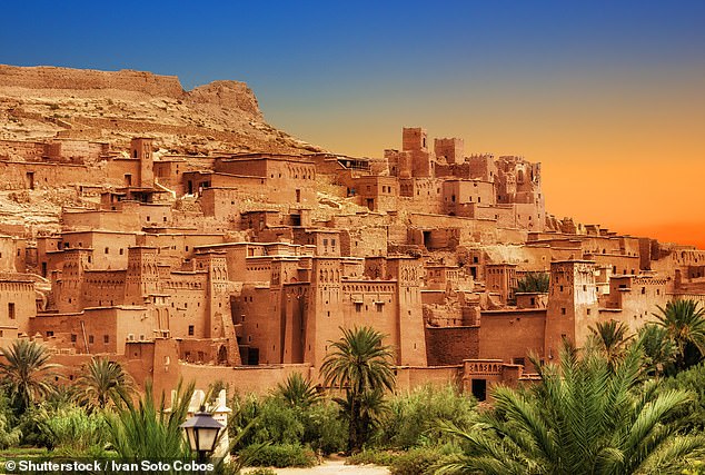 She was staying in Ait Ben Haddou (photo before the disaster), at the foot of the Atlas Mountains, on Friday when the earthquake struck