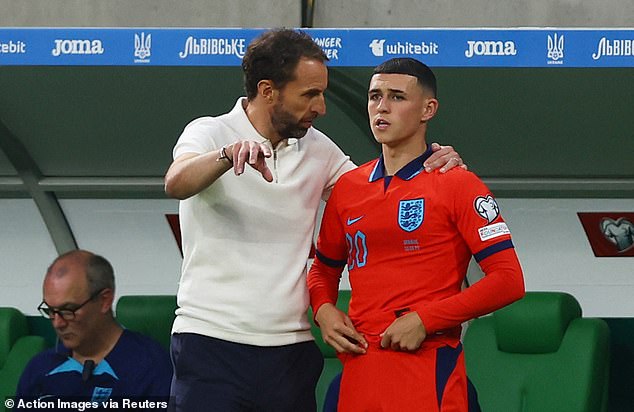 Gareth Southgate has strongly hinted this will not change as he views Foden as a winger