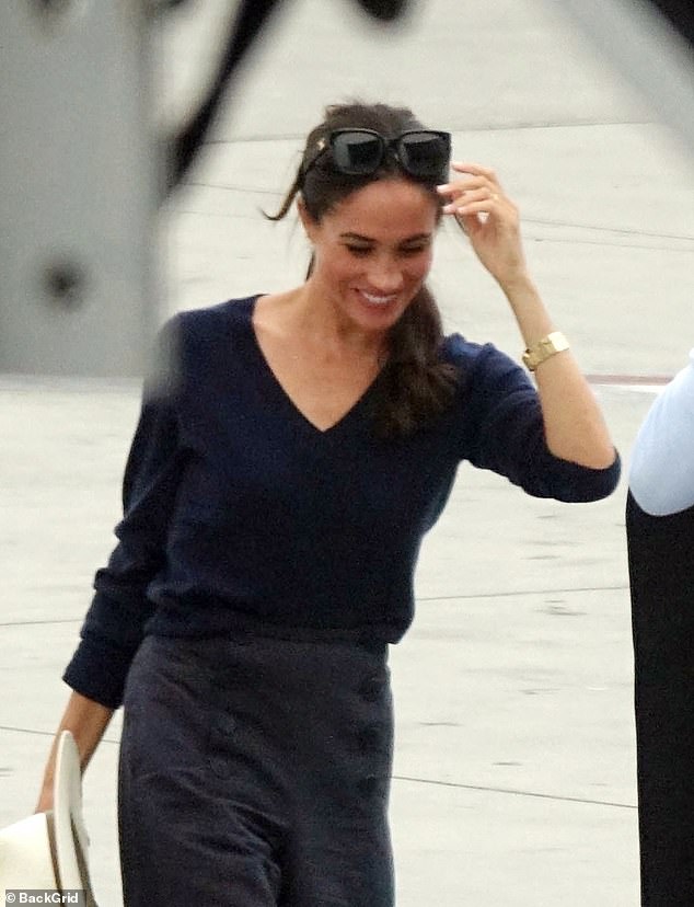 The Duchess of Sussex is expected to address the crowd at the closing ceremony in Dusseldorf on Saturday