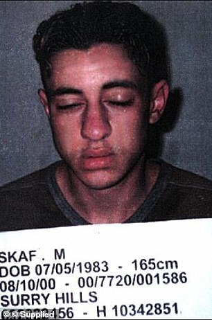 Mohammed Skaf (above) was released from Long Bay Prison in October 2021