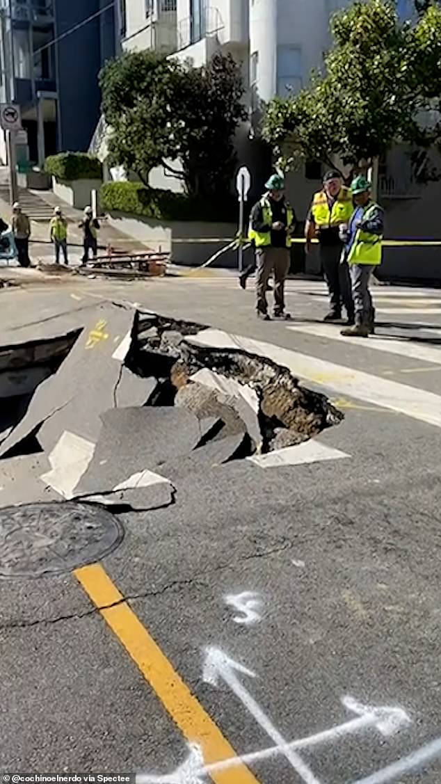 Locals said that while their lives have been temporarily disrupted, they are more concerned that the burst main is a sign that the city's infrastructure is aging undignified.