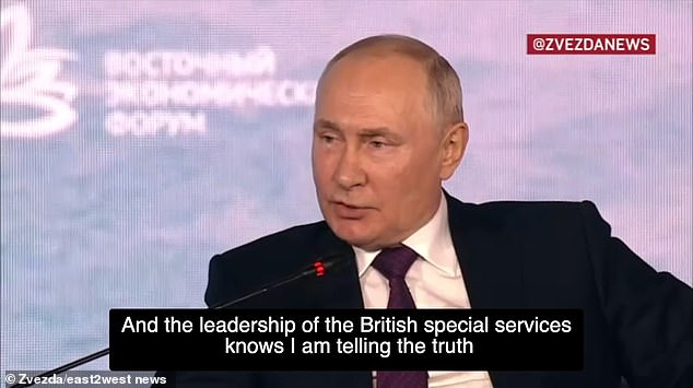 The ranting despot threatened dire consequences for Britain as he admitted his thinly veiled threat would be interpreted as 'nuclear blackmail'