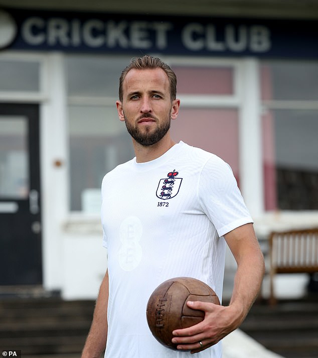 Harry Kane and the rest of the England squad will wear the shirt for their clash with their old rivals