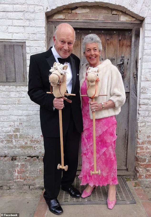 David and Anne, pictured, tragically died last month at the age of 82 after the crash