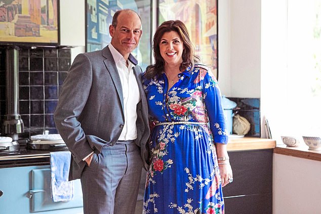 Kirstie Allsopp, pictured right, told the BBC Newscast podcast: '(Phil's) got a lovely, lovely family and they're very, very close and they're all together'