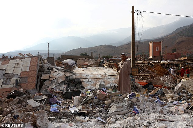 Desperate villagers still waiting for help in the hardest-hit areas of the Atlas Mountains reported having to search for survivors on their own