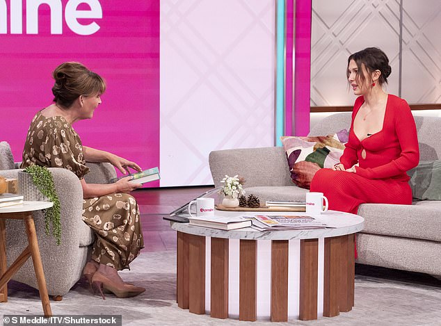 Candid: On Tuesday, Millie opened up more about her family life when she appeared on ITV's Lorraine and revealed: 'My parents are the best thing ever.  I'm best friends with them