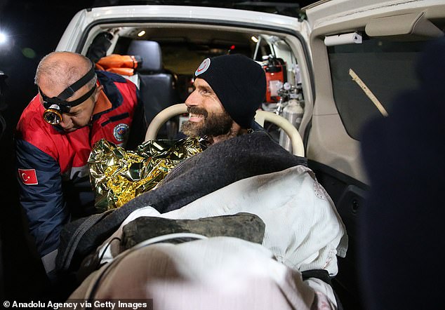 Dickey, shortly after his rescue, quickly rushed the caver to a medical tent after emerging from the cave