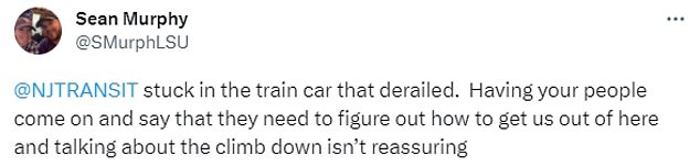 1694530435 822 Passengers are stuck in train car as it derails in