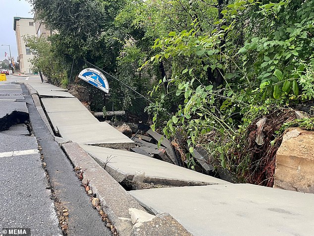 The severe weather caused damage to the Barrett Park Dam in Leominster, leading to evacuations of the city by emergency services