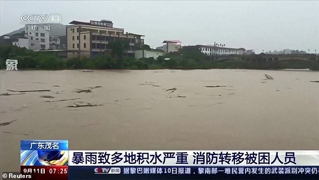 Maoming has been lashed by heavy rains over the past two weeks, while typhoons have caused chaos across southern China