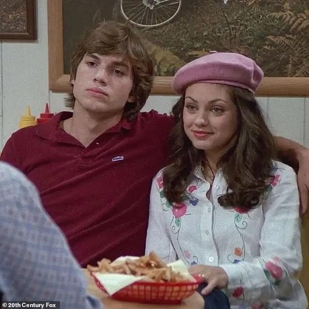 Mila and Ashton met on set and rekindled their relationship in real life years later