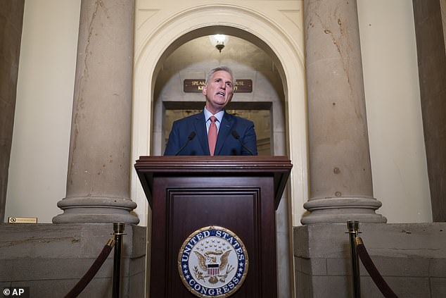 McCarthy announced a formal impeachment inquiry into President Biden on Tuesday