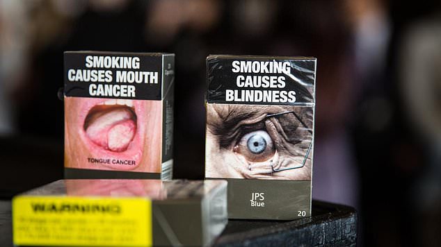 Graphic warnings on cigarette packs would be updated and extended to individual cigarettes if tough new laws on cigarettes and vaping are introduced