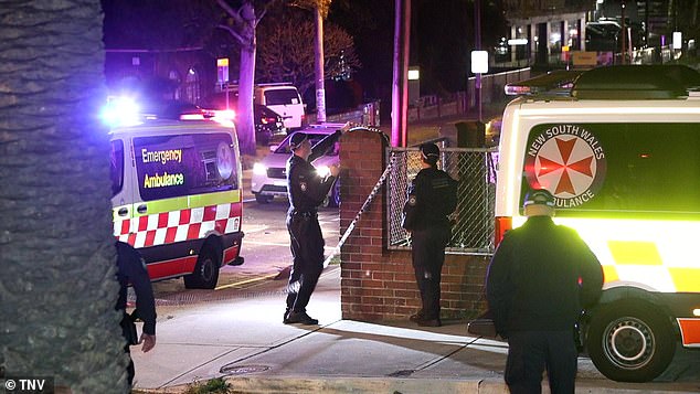 Police rushed to Canterbury Rd, Campsie, at around 10pm following reports of a drive-by shooting