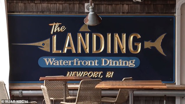 The Landing, a seafood restaurant on Bowen's Wharf, was the scene of the brawl around 1 a.m. on Sunday